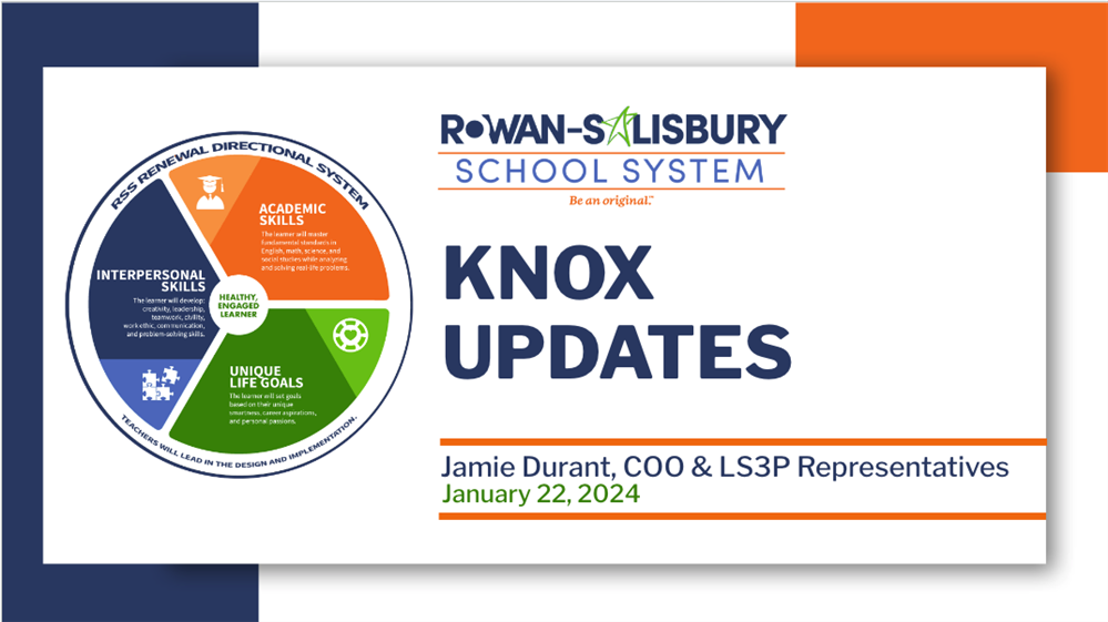 Knox Construction Update to BOE 1.22.24